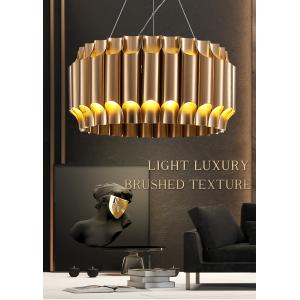 Led Chandelier For Living Dining Room Luxury Gold Stainless Steel Lamp Modern