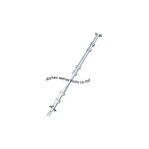 Vertical pregalvanized modular scaffold system for Stair , ladder , wall pipe