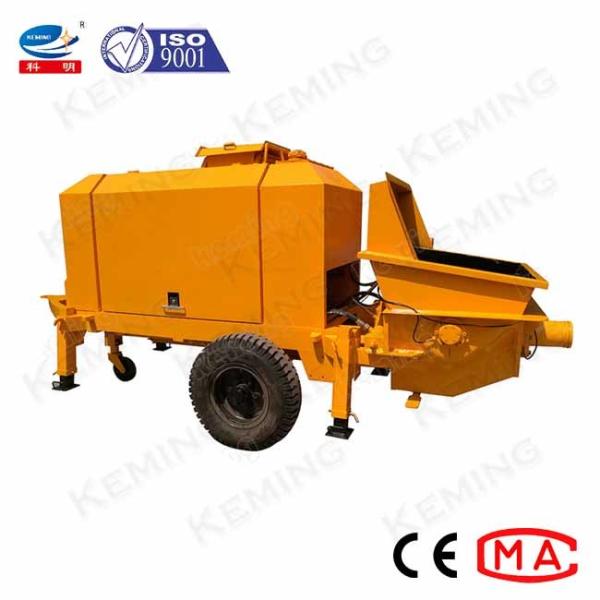 Buy Village Canal Drain Small Concrete Pump 45kw With Diesel Engine at wholesale prices