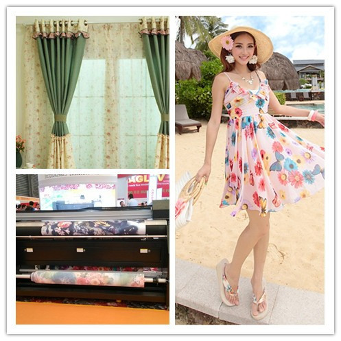 Buy Large Format Fabric Plotter 1400dpi Textile Digital Printing Machines at wholesale prices