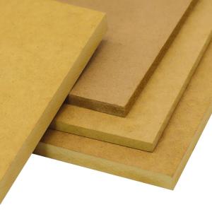 mdf board 2-25mm Plain MDF Board 18mm E1 E2 Grade Raw mdf board