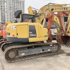 66 KW Good Health Komatsu PC138 Hydraulic Excavator in Japan Operating Weight