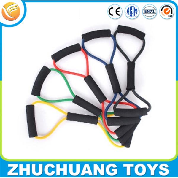 Buy 8 shape natural latex resistance fitness band at wholesale prices
