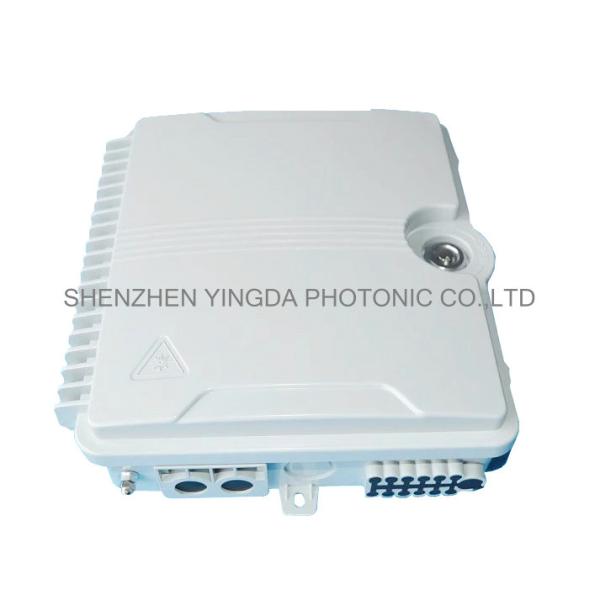 High Strength GPON 12 Fiber Optic Termination Box , Fiber Optic Splitter Box with SC/APC Adapter