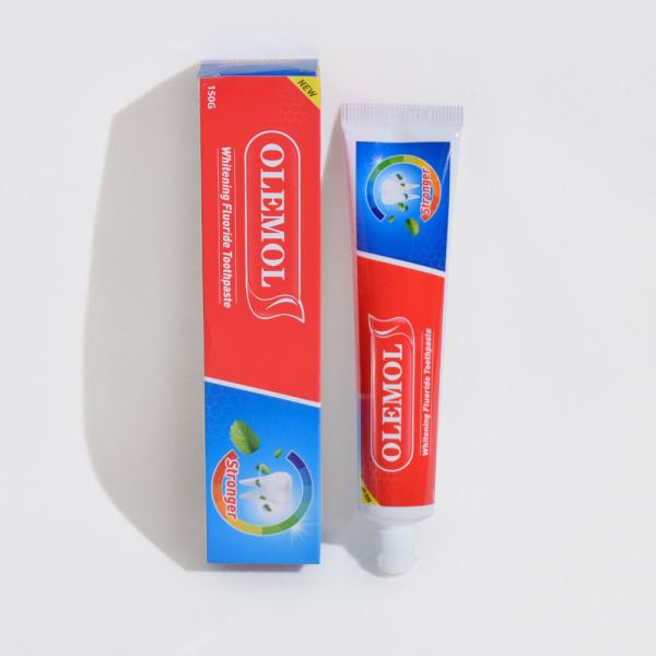 New Olemol 150g Herbal Toothpaste - Nourishes with Natural Herbs for Stronger Teeth and Healthier Gums