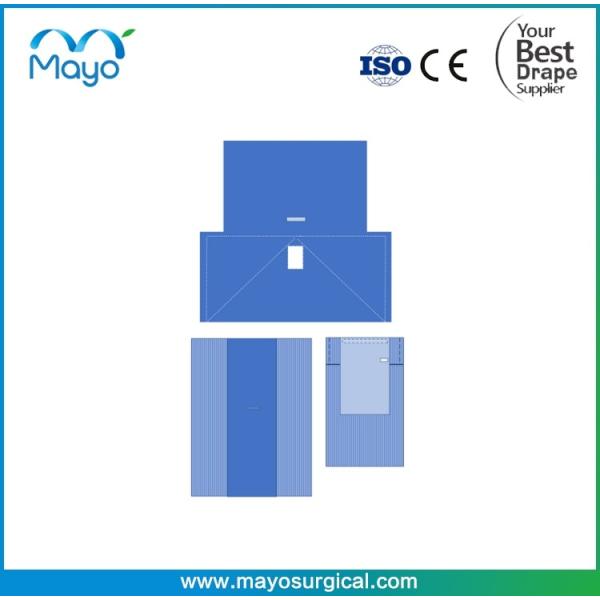 Single Use Gyne Drape Pack Sterile Surgical Vaginal Gynaecology Pack With Leggings