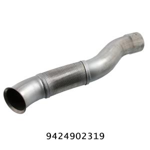 China European Truck Spare Parts Exhaust Flexible Pipe 9424902319 For Mercedes Benz on sale