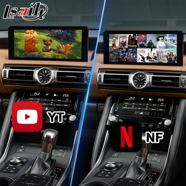 Lsailt Android Video Interface for Lexus IS 300h 500 300 350 F Sport 2020-2023 With Carplay