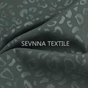 Embossed Print Recycled Swimwear Fabric Sweat Absorbing Bikini Style