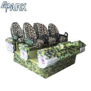 Amusement Ride Virtual Reality Simulator 9D Electric Motion Cinema Tank 6 Seats
