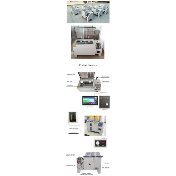 Nss / Acss / Cass Neutral Salt Spray Test Machine Price