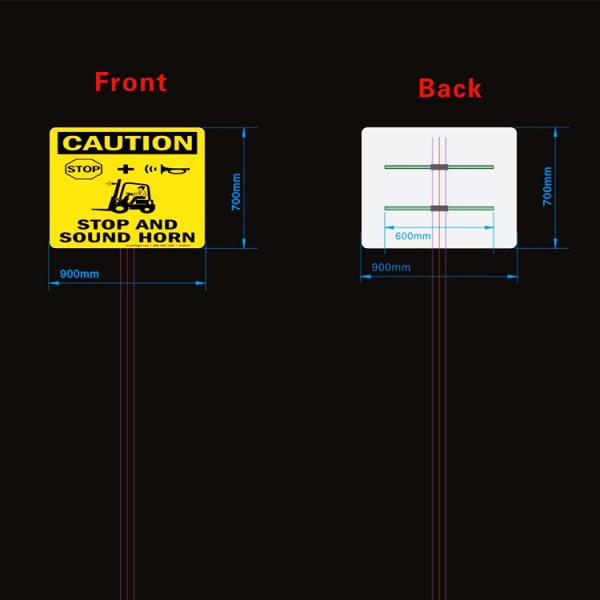 Buy Outdoor Photoluminescent Signage Board For Business at wholesale prices