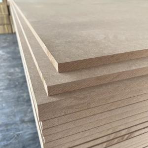 Mildewproof MDF Wood Board For Furniture Durable Smooth Surface