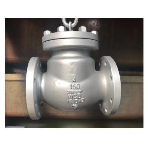 High Temperature Media Dn 600 Swing Check Valve with Diaphragm Structure Design