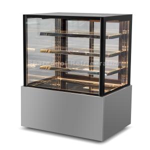 Commercial Stainless Steel Fan Cooling Cake Showcase Refrigerate Cake Display