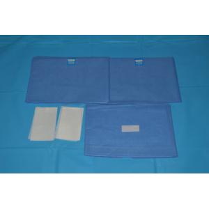 Quality Sterilized Blue Non Woven Cystoscopy Drape With CE / ISO13485 Approve for sale