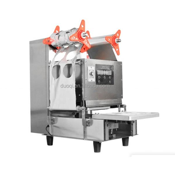 Buy 35kg Bubble Tea Plastic Cup Sealing Machine DUOQI QDF-95 with Cup Filling and Sealing at wholesale prices