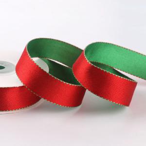 3/8" Christmas ribbon satin ribbon custom logo