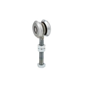 Quality galvanized sliding door roller with 2 wheels for sale