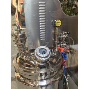 SUS316 Cosmetic Cream Mixer Vacuum Emulsifying Body Cream Mixing Machine