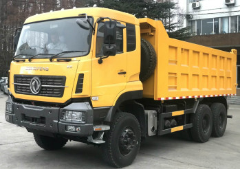 Buy Dongfeng Used Dump Truck 5600X2300X1200 Dimensions 280L Fuel Tank Capacity at wholesale prices