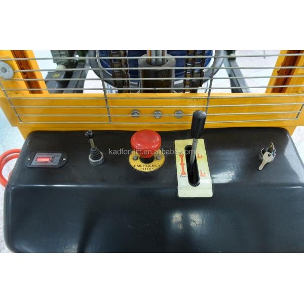 300kg Drum Handling Solutions DC Powered Hydraulic Semi Electric Drum Stacker