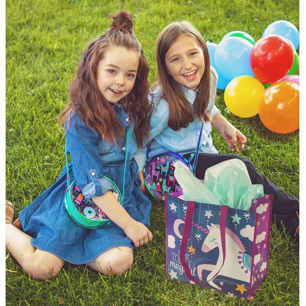 Large Recycled Gifts Kids Reusable Shopping Bag Waterproof With Handles