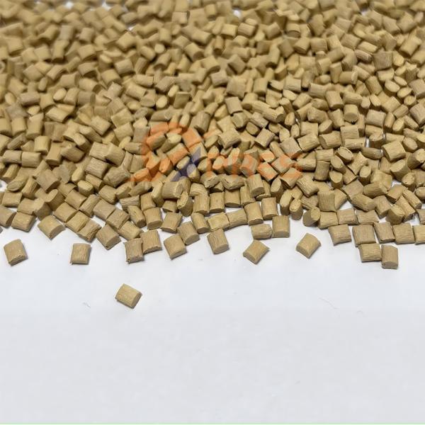 Flame Retardant PPS Pellet Plastic Material 30% Glass Fiber 15% PTFE Reinforced