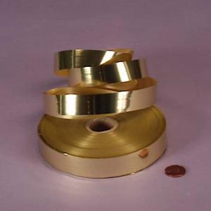 Mirror Metallic Or Iridescent Laminated Polypropylene PP Ribbon Packed 50Y Per