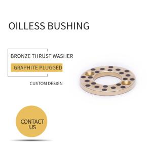 CuZn25A16Fe3Mn4 C86300 Graphite Bronze Bushing Slider Washer Material