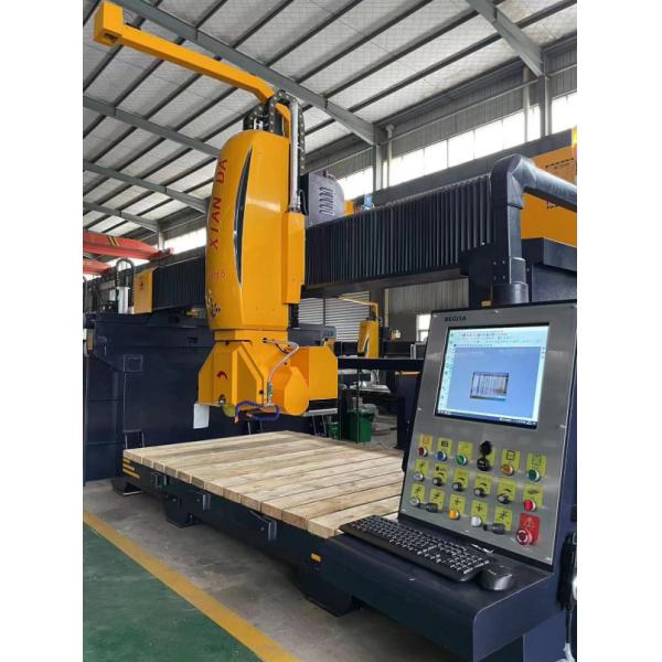 Buy 5 Axis Bridge Cutting Machine With Precision Accuracy And Speed For Cutting And Milling Function at wholesale prices