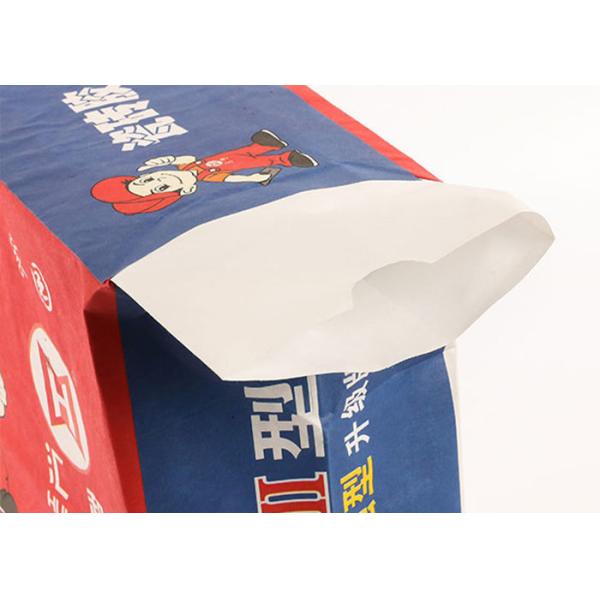 25 Kg 50kg Multiwall Paper Sacks Large Capacity Strong Load Bearing Stable Performance