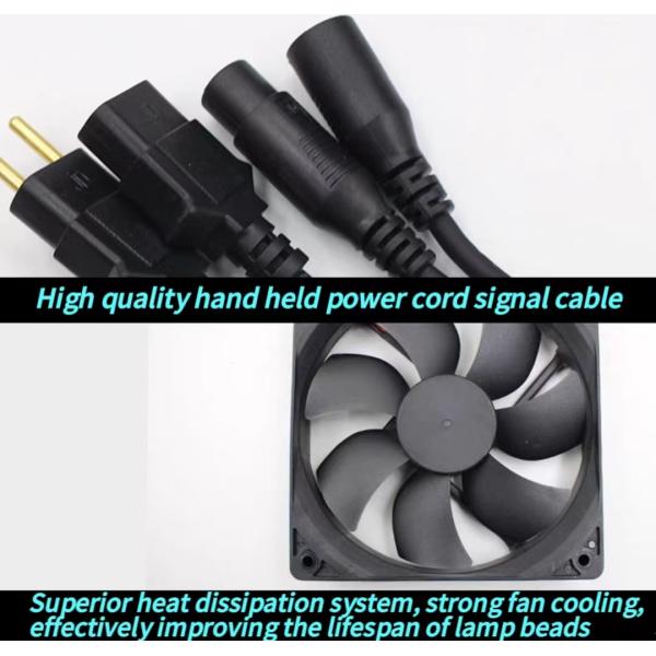 ATG Conference Three Primary Colors LED Flood Light 200W For Team Building