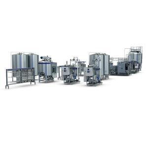 Quality Multifunctional Milk Processing Line With Pasteurized Milk UHT Cream Butter for sale