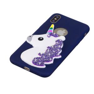 3D Cartoon Animal RhinestoneSilicone Soft Bling Glitter shockproof tpu phone