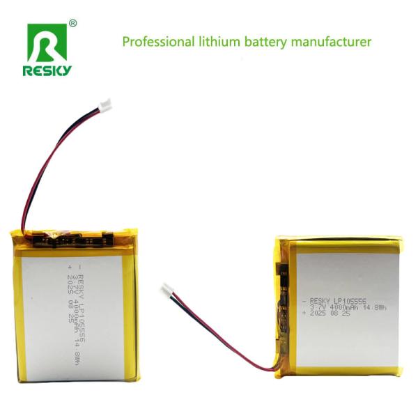 Lithium Polymer Battery Pack 105556 3.7v 7.4V 4000mAh 14.8wh 29.6wh Rechargeable Lipo Battery Cell