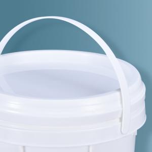 Eco-friendly Food Grade 1L Clear Plastic Bucket with Lid Support OEM/ODM