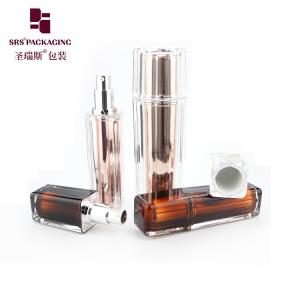 L054 15ml 30ml 50ml 100ml square shape sell lotion bottle