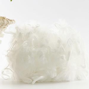 Crimp Polyester Staple Fiber Medium Crimp 1.2-15dtex White Grade A