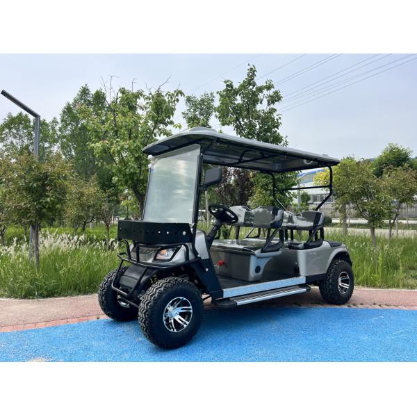 4 Wheel 4 Seater EV Golf Cart 30 KM/H Durable Electric Golf Buggy CE Approved