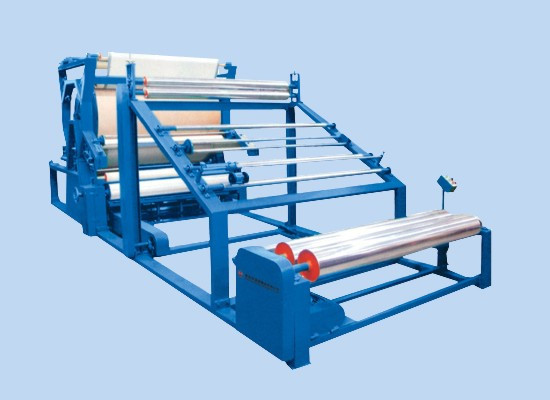 Glue Net Type PE EPE Foam Sheet Bonding Machine With Adjustable Heating