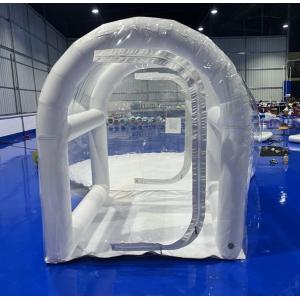 1mm PVC Transparent Inflatable Bubble Camping Tent Digital printing