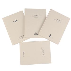 Quality A4/A5/A6 custom print exercise book cute cheap paper notebook, brown paper notebooks for sale