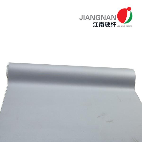 Grey Silicone Fiberglass Cloth Silicone Coated Fiberglass Cloth With Better