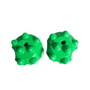 R25 Spherical Ballistic Work Reliable Mining and Quarring Threaded Drill Button