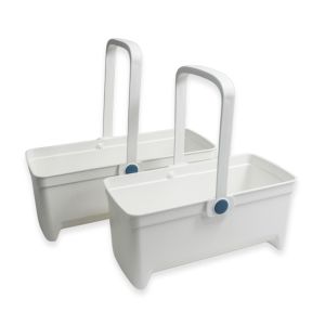 Large Capacity Space-Saving Square Bucket for Kitchen Storage with Food-Safe