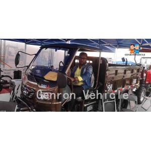 Open Body 2000kg Genron Diesel Tricycle Vehicle