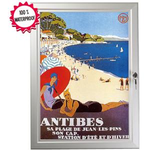 Alu Frame 30mm ODM A2 Locking Poster Frames With Key