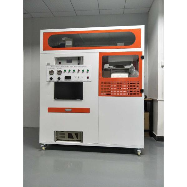 GB / 8323.2 2008 Vertical Flammability Chamber ZY6166B Plastic Smoke Density For Test Lab
