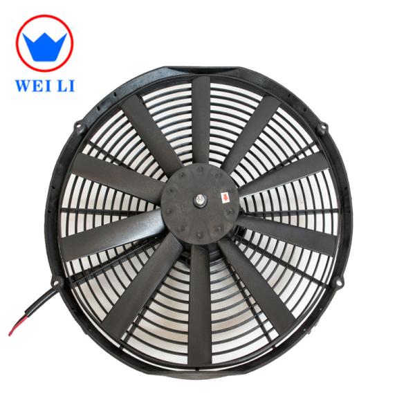 16 Inch DC Brushed 12 Volt Cooling Fan , 2700RPM 12v DC Fan With Custom Logo